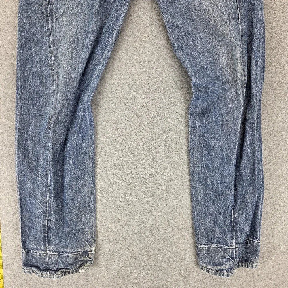 Vintage Levis Engineered Jeans Mens 31x32 Blue Twisted Button Fly Medium Wash